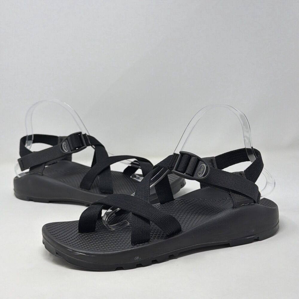 Chaco Z/Cloud Sport Sandals Black Vibram Adjustable Women’s US 10 Hiking